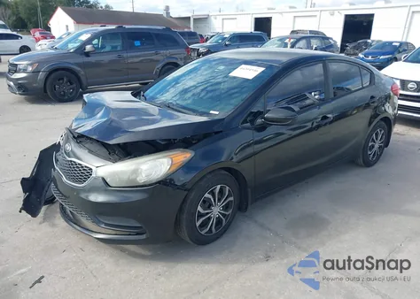 2016 Kia Forte Lx z USA, uszkodzony, nr VIN KNAFK4A61G5508261
